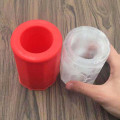 Creative 3D Ice Cube Mold Plastic Water Cup Silicone Ice Cup Glass Ice Mould Ice Cube Tray Summer Bar Party Ice Drink Tool
