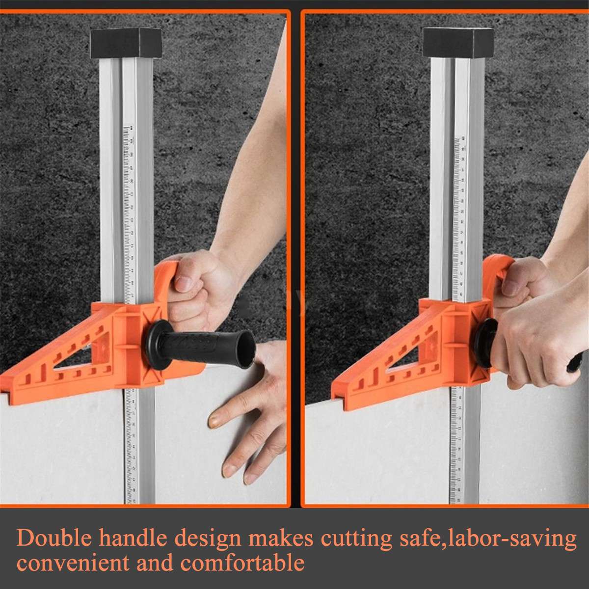 Art knife Manual Gypsum Board Cutter Hand Push Drywall Artifact Tool 20-600mm Cutting Cut