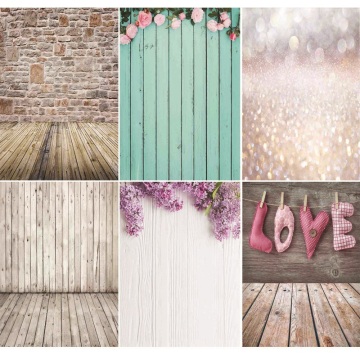 Vinyl Custom Photography Backdrops Brick Wall and floor Theme Photo Studio Background NYF1-01