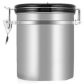 Big deal Coffee Flour Sugar Stainless Steel Container Dili Kitchen Storage Canister Vacuum Co2 Valve Airtight Coffee Container S