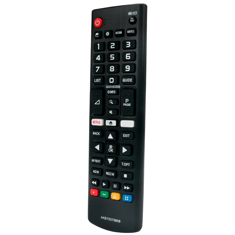 Replaced Remote Control AKB75375608 for LG TV