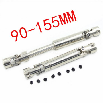 1PC Steel Drive Shafts CVD 110mm-155mm 90mm-115mm Heavy Duty For RC 4WD 1/10 Crawler D90 Axial SCX10 Container Truck Tamiya CC01