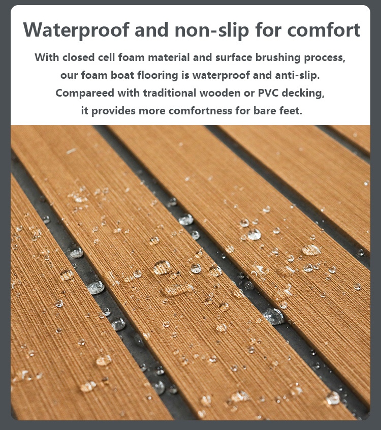Faux Teak Strip