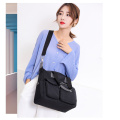 Ansloth Waterproof Nylon Travel Bag For Women Bag Solid Color Travel Handbag Lady Big Shoulder Bag Female Travel Duffels HPS809