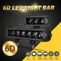 6D Lens Led Light Bar 12V 24V Driving Work Lights Barra led For 4x4 Off road 4WD ATV UAZ Truck Tractors Trailer Motorcycle