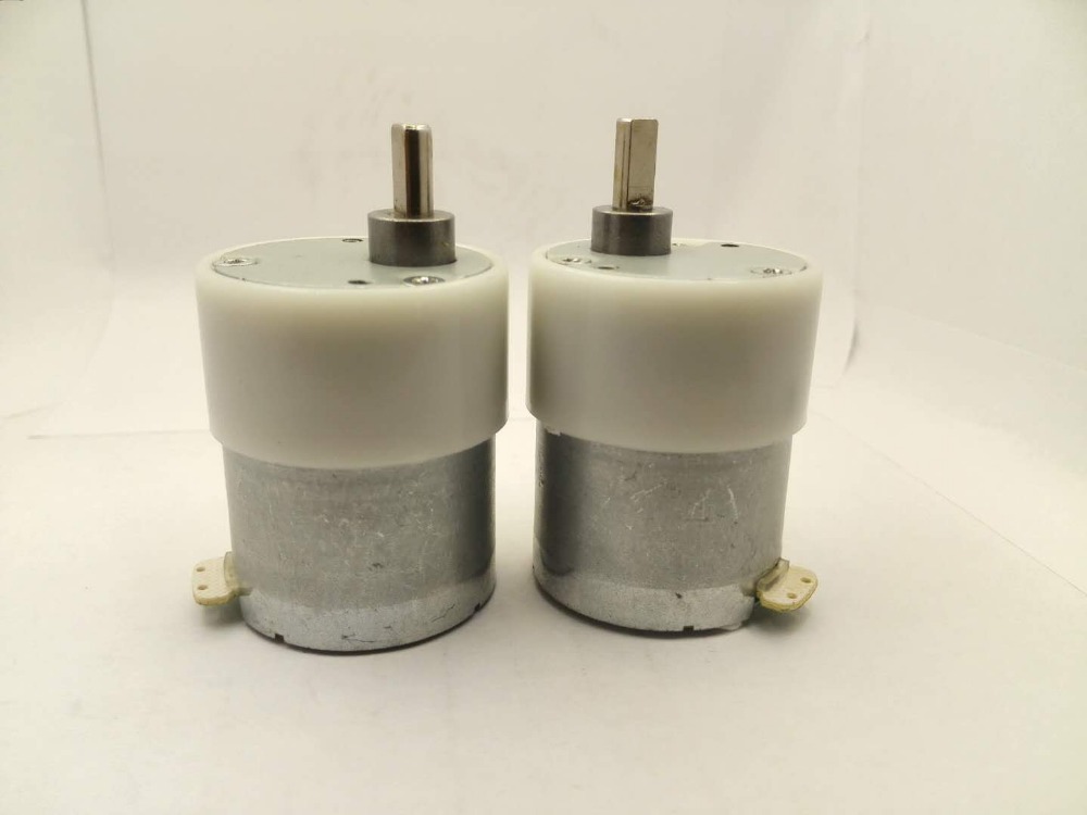 4PCS 35ZYL002 35ZYC-01 9V 110RPM High Precision Low Noise DC 530 Motor With Plastic Gear