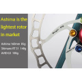Brake Disc Rotor 2 pieces ASHIMA ARO 08 ultralight 85g MTB bike stainless steel 160mm 180mm 203mm 6-bolts