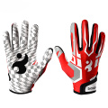 Batting Gloves Unisex Baseball Softball Batting Gloves Anti-slip Batting Gloves For Adults Red/White Sports Gloves