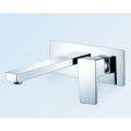 Chrome Plated Wall Mounted Basin Mixer ○
