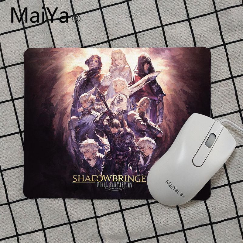 Maiya Top Quality FINAL FANTASY XIV Online DIY Design Pattern Game mousepad Top Selling Wholesale Gaming Pad mouse