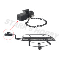 Metal Adjustable Trailer Hitch Mount for 1/10 RC Crawler Traxxas TRX4 Axial SCX10 90046 Redcat GEN 8 Scout II CC01 TF2