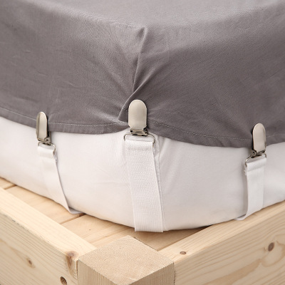 Bed Sheet Elastic Grippers Belt Fastener Bed Sheet Clips Mattress Cover Blankets Holder Home Textiles Organize Gadgets