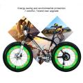 Bicycle Motorcycle Bike Tyre Tire Wheel Lights 32 LED Flash Spoke Light Lamp Bike Words Cycling Lights Accessories Outdoor