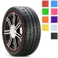 CHIZIYO 8M Car Wheel Hub Tire Sticker Strip Wheel Rim Tire Protection Care Covers Auto Accessories Parts For Volkswagen Golf 4