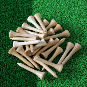 100Pcs/lot 42mm bamboo golf tee New Golf Tees
