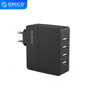 ORICO 4 Port Desktop USB Charger 34W 6.8A USB Wall Charger Smart Charger Adapter for iPhone Samsung Hawei Xiaomi Htc