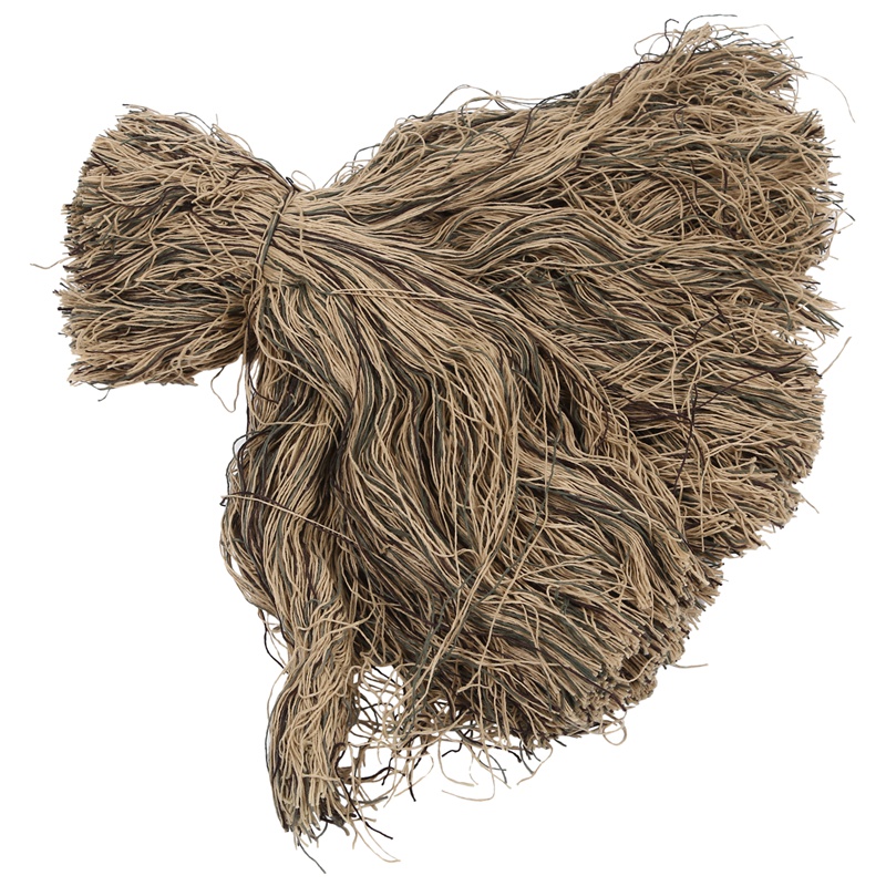 Ghillie Suit Thread Camouflage Lightweight Ghillie Yarn Hunting Clothing Accessories for Outdoor CS Field Hunting Desert Camoufl