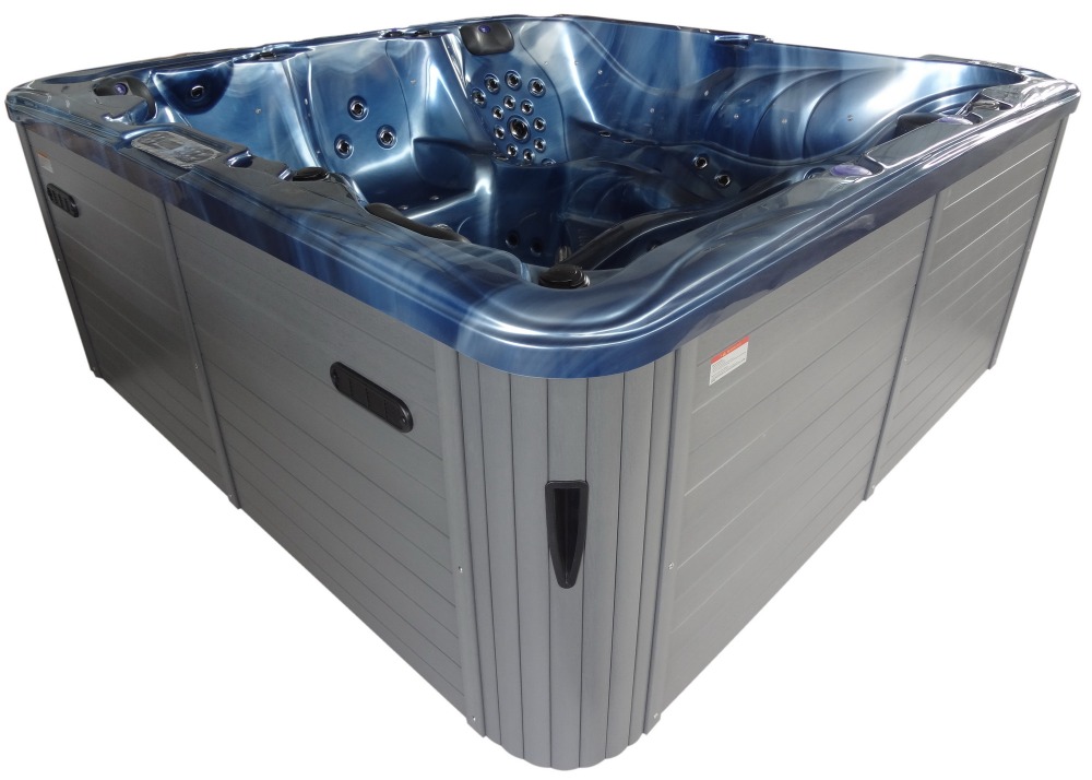 702 Bathtub with jets black whirlpool tub whirlpool UK free shipping