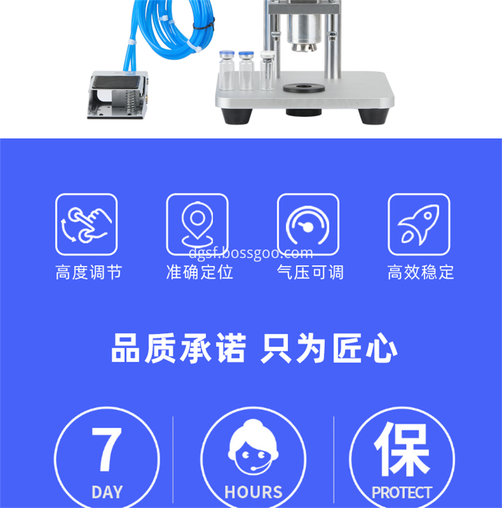 Pneumatic Amp Bottle Capping Machine 2 Jpg