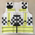 Fire Resistance reflective safety vest with squares