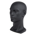 Plastic Men Mannequins Head Dummy Realistic Male Wig Mannequin Dummy Head For Hat Sunglass Display Manikin Head