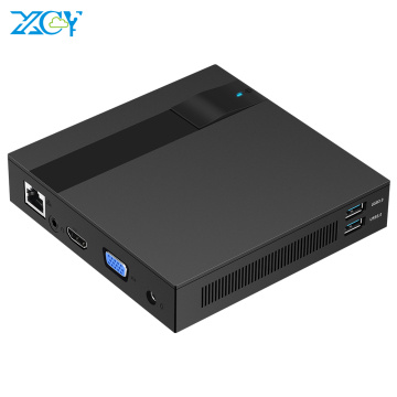 XCY Quad-core Mini PC Intel Celeron J3455 4GB RAM 128GB M.2 SSD 2.4G/5.0G WiFi Bluetooth 4.0 HDMI VGA 4K UHD USB-C Windows 10
