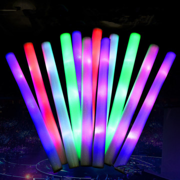 LED Toys 1PCS Light Up Foam Sticks Glow Party Flashings Vocal and Whistle Concert Reuseable Hot Luminous Toy