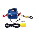 200KG Electric hoist Portable electric hand winch traction block electric steel wire rope lifting hoist towing rope 220V/110V