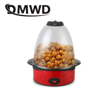 DMWD Mini Automatic Oil-popped popcorn Making machine Electric popcorn maker Commercial household sugar chocolate Corn Popper EU