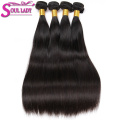 Soul Lady Cambodian Straight Hair 3 Bundles Natural Color 8-28 inches Natural Color Remy Hair Bundles 100% Human Hair Extensions