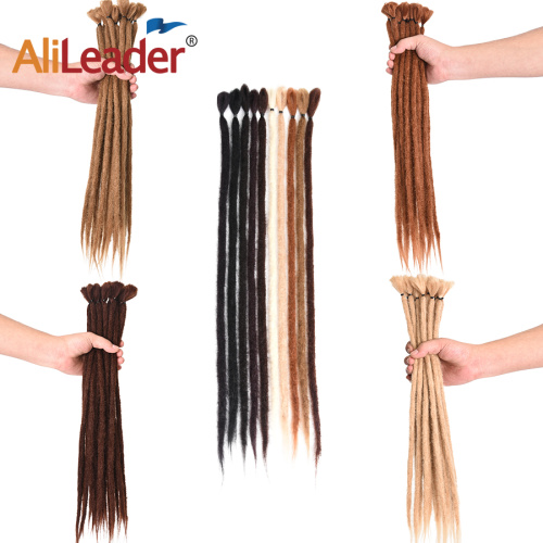 20inch Handmade Artificial Dreadlock Crochet Braid Hair Supplier, Supply Various 20inch Handmade Artificial Dreadlock Crochet Braid Hair of High Quality