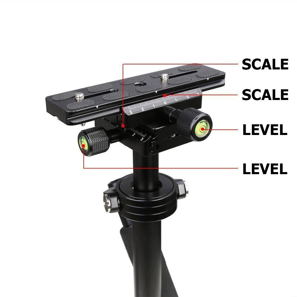 ALLOYSEED S40 Stabilizer 40cm Aluminum Alloy Photography Video Handheld Stabilizer For Steadycam Steadicam DSLR Camera Camcorder