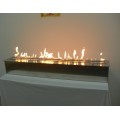 Inno-Fire 60 inch silver or black wifi real fire indoor intelligent chimenea etanol quemador