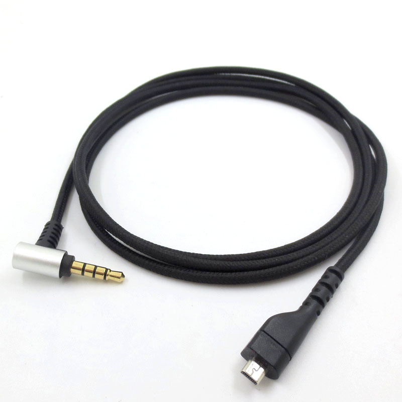 Audio Cable Wire Gaming Earphone 1.2M Assembly For SteelSeries Arctis 3 5 7 Pro