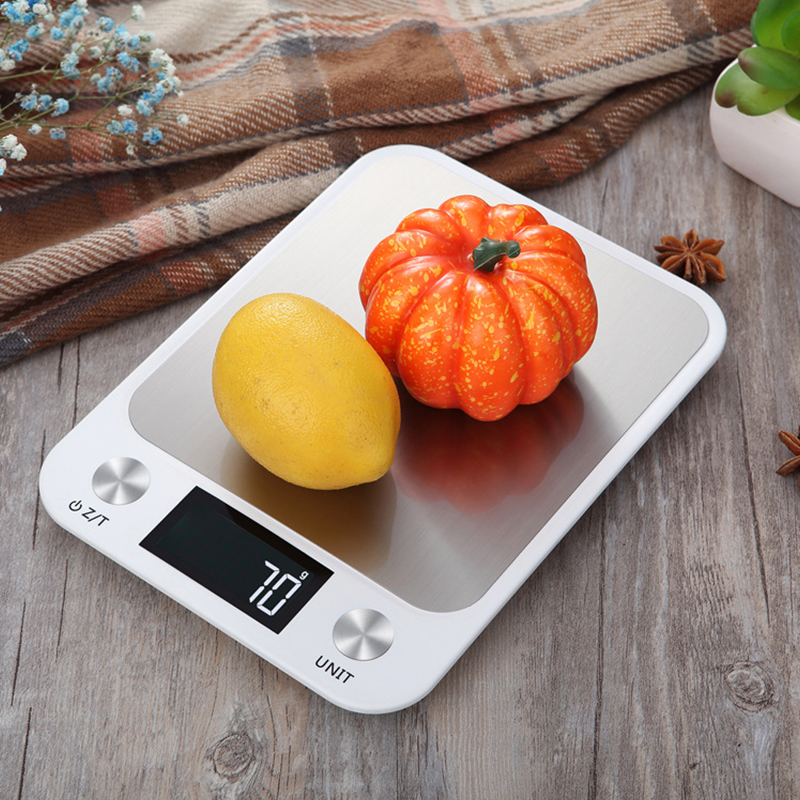 5/10kg 1g Household Kitchen Scale Electronic Food Scales Diet Scales Measuring Tool Slim LCD Digital Electronic Weighing Scale