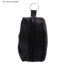 THINKTHENDO Fashion Men Women Girls Key Ring Wallet Coin Card Mini Purse Zipper Small Change Bag High Quality