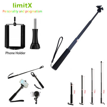 Telescopic Selfie Sticks Self Handheld Extendable Pole Monopod Stick + Phone Holder for XIAOMI Mijia Panoramic 360 Mi Sphere