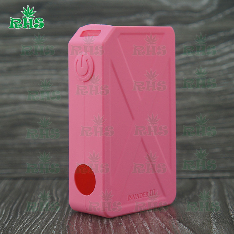 Original Tesla Invader 3 Box Mod Tesla Invader III 240w TC mod silicone case/cover/skin with 19 colors from RHS