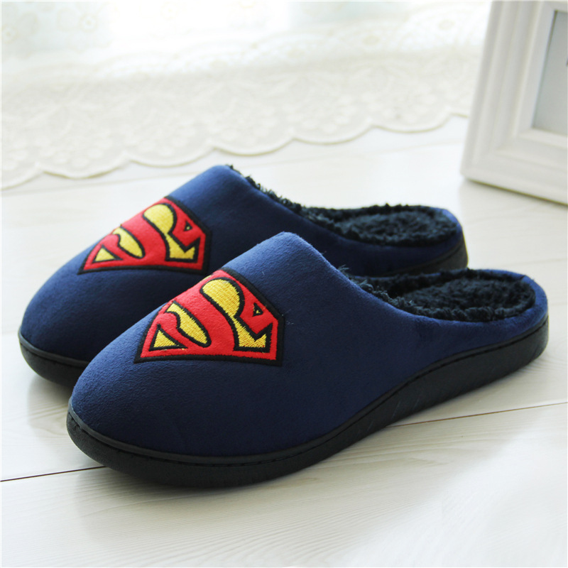 Women's slippers Indoor shoes Superstar Plus size 41-45 Female slipper Plush Winter Suede Home slippers for woman House