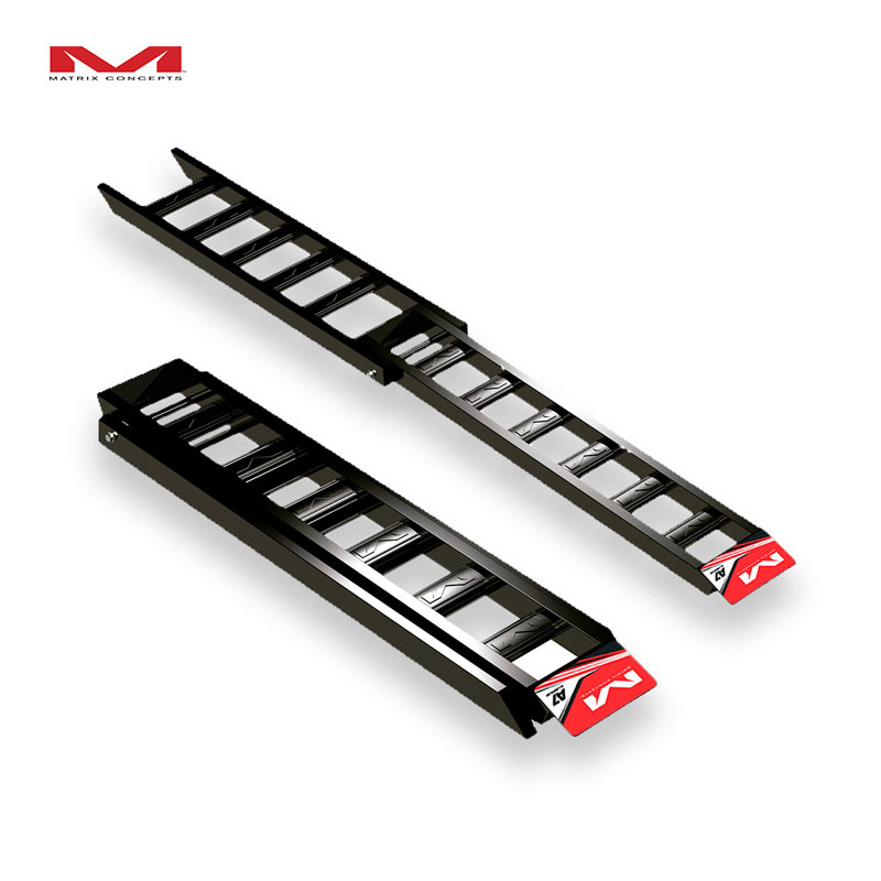 American Matrix A7 Motorcycle Ladder Get on and Off Ladder Aluminum Alloy Foldable Car Frame Pickup Truck Ladder