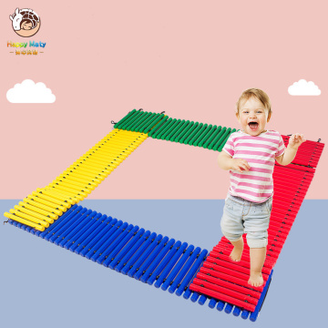 Early Education in Kindergarten Balance Trails for Children Balance Beams for Baby Step-a-Logs Baby Sensory Training Equipment