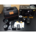 Protax D7200 Digital Video Camera 1080P DV Professional Camera 24X Optical Zoom Camera plus LED Headlamps 8MP CMOS