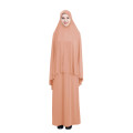 Formal Muslim Prayer Garment Sets Women Hijab Dress Islamic Clothing Dubai Turkey Namaz Long Prayer Musulman Jurken Abaya Kimono