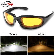 UV400 Anti-Glare Night Vision Driver Goggles Night Driving Enhanced Light Glasses Fashion Sunglasses Goggles Car Accessries