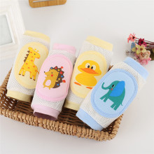 For Girls Boys Leg Warmers Cartoon Baby Knee Pads Anti Slip Mesh Cushion Crawling Protector Cotton Kids Kneecaps Children 0-3Y