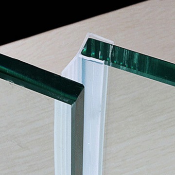 Transparent Bath Shower Screen Door Seal Strip Seal Window Door Weatherstrip Sealing Strips Hardware