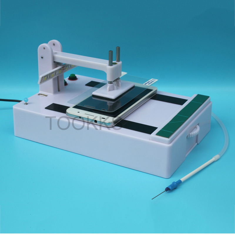 Tempered Glass Steel Film Laminating Machine Universal Automatic Glass Screen Protector Film laminator For Phone Repair Shop