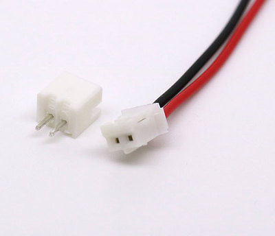 30 SETS Mini Micro JST 2.0 PH 2-Pin Connector plug with Wires Cables 120MM
