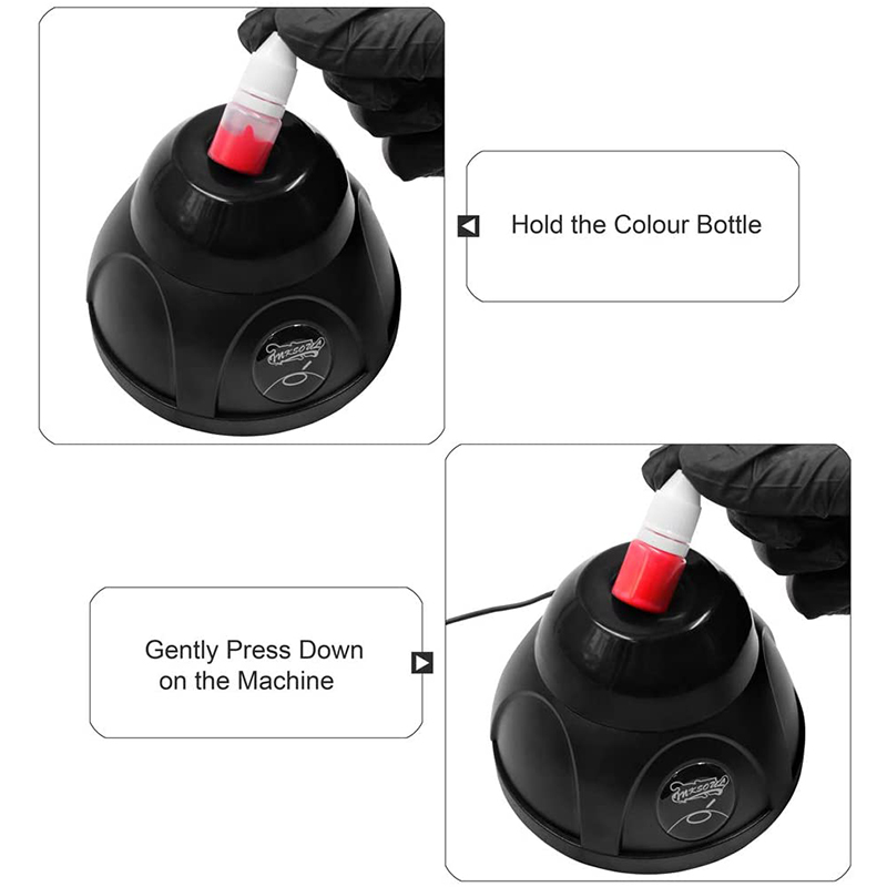 Newest Vortex Ink Mixer Electric Orbital Tattoo Pigment Ink Shaking Nail Polish Liquid Bottle Shaker Machine Permanent Make