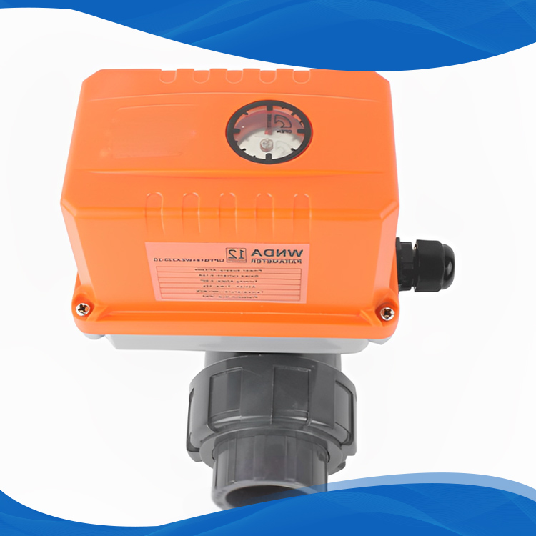 Electric Plastic Ball Valve
